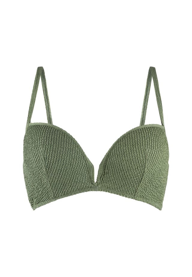 Треугольный верх бикини Lingadore, зеленый
Треугольный верх бикини Lingadore, зеленый