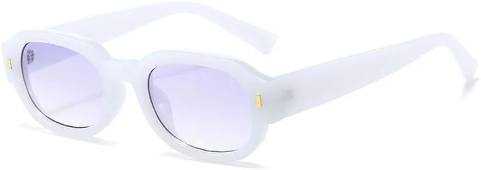 Солнцезащитные очки LVTFCO Lady Oval с градиентным покрытием, зеркальной линзой и винтажным дизайном, с заклепками, для защиты от ультрафиолета UV400, White
Солнцезащитные очки LVTFCO Lady Oval с градиентным покрытием, зеркальной линзой и винтажным дизайном, с заклепками, для защиты от ультрафиолета UV400, White