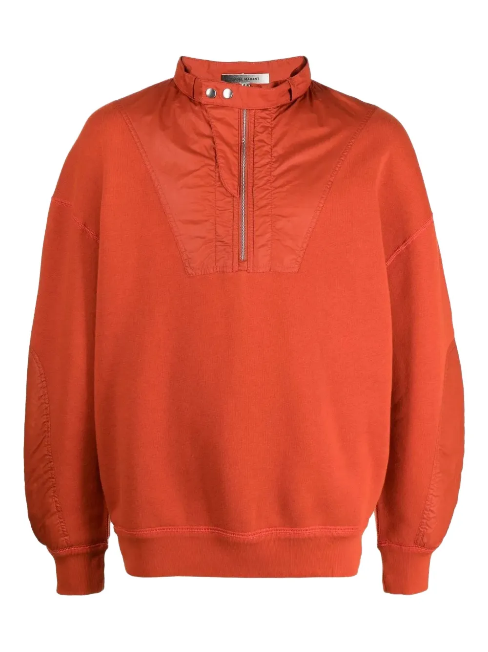 Толстовка с застежкой-молнией на половину длины MARANT, красный
Толстовка с застежкой-молнией на половину длины MARANT, красный