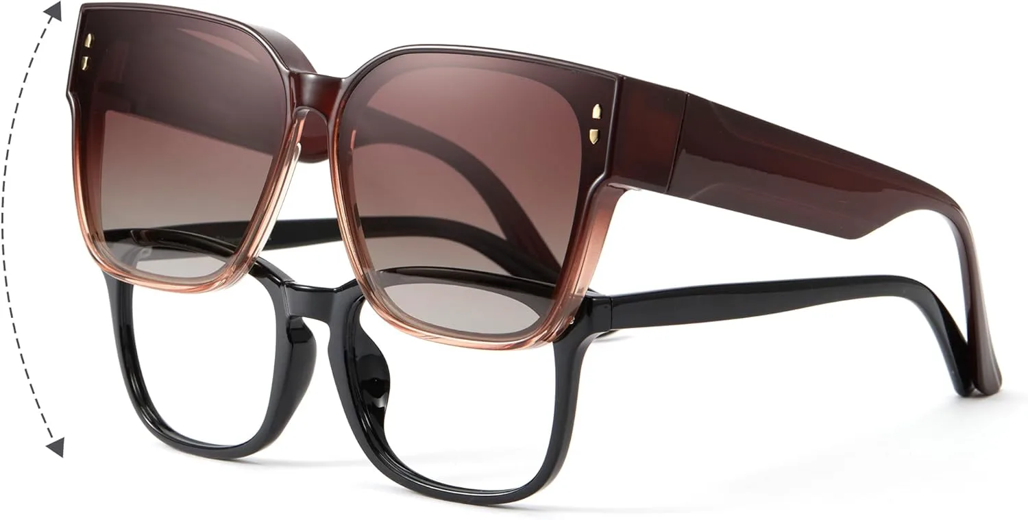 Солнцезащитные очки Cyxus Fit Over Glasses для женщин, большие поляризованные очки для вождения, модная защита UV400 1119, Less 5.59x2.04in-brown/ Black-1119
Солнцезащитные очки Cyxus Fit Over Glasses для женщин, большие поляризованные очки для вождения, модная защита UV400 1119, Less 5.59x2.04in-brown/ Black-1119