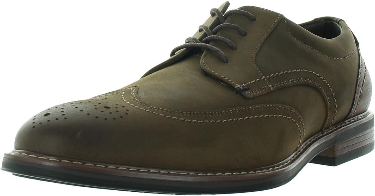 Мужские туфли Nunn Bush, Centro Flex Wingtip Oxford, коричневый
Мужские туфли Nunn Bush, Centro Flex Wingtip Oxford, коричневый