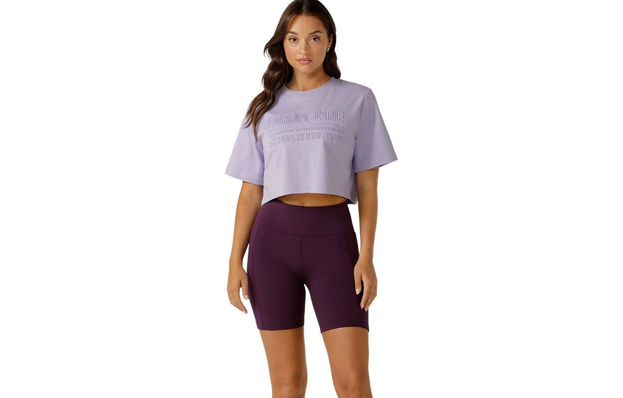 Футболка женская лавандовая LORNA JANE
Футболка женская лавандовая LORNA JANE