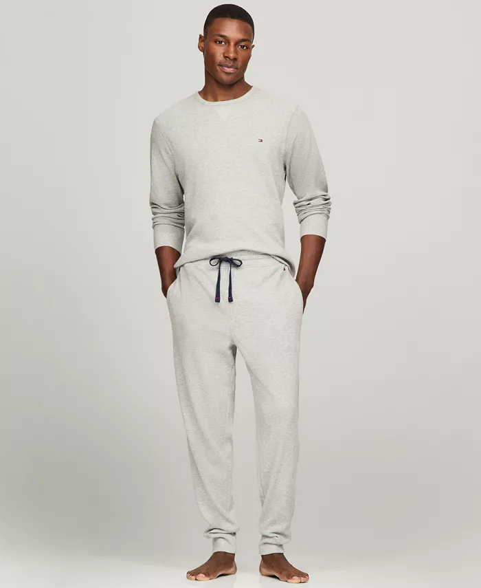 Мужские классические пижамные брюки-джоггеры с вафельной текстурой Tommy Hilfiger, синий
Мужские классические пижамные брюки-джоггеры с вафельной текстурой Tommy Hilfiger, синий