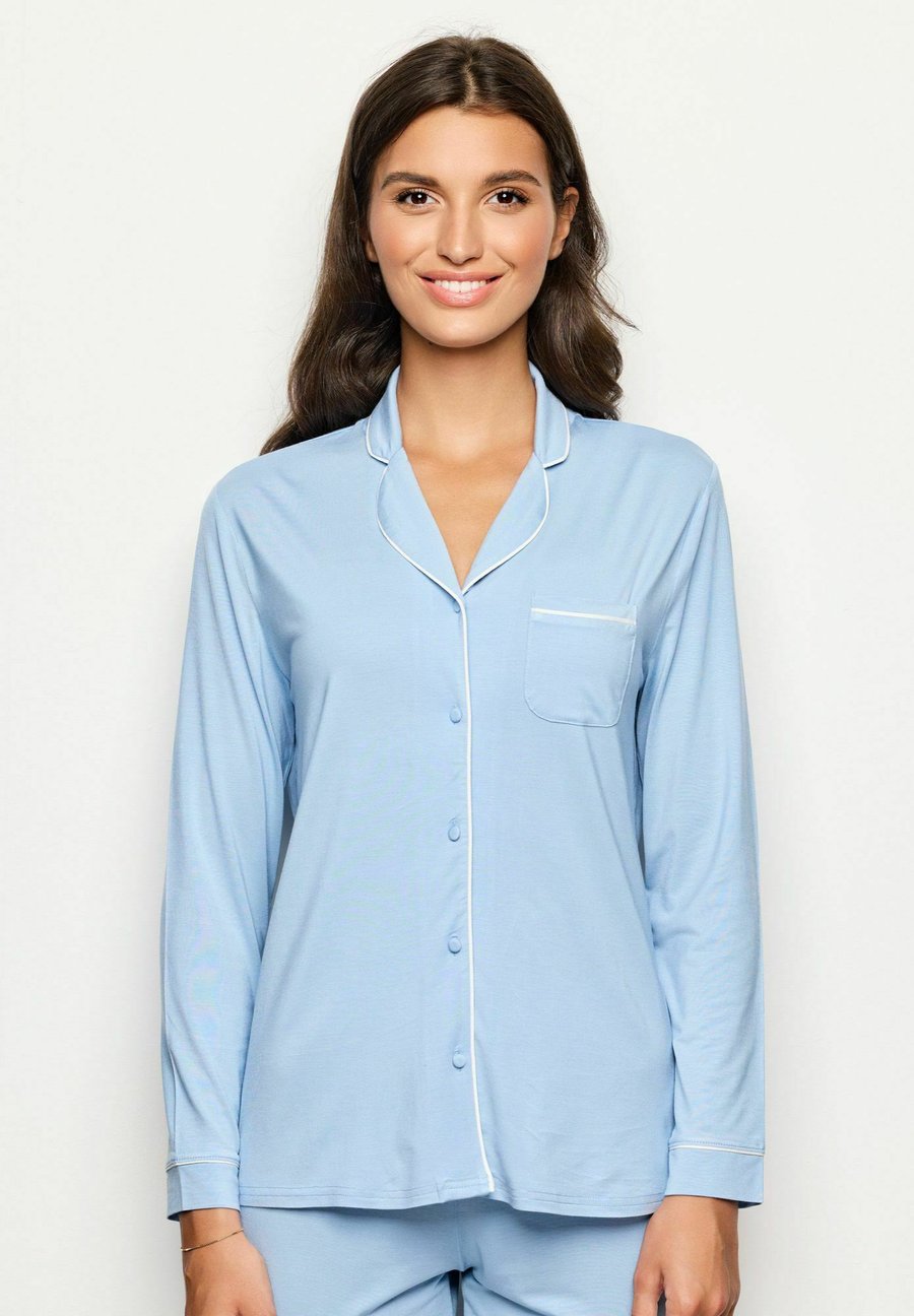 Пижамный топ Yamamay Pyjama top, Turquoise Plain/Turquoise
Пижамный топ Yamamay Pyjama top, Turquoise Plain/Turquoise