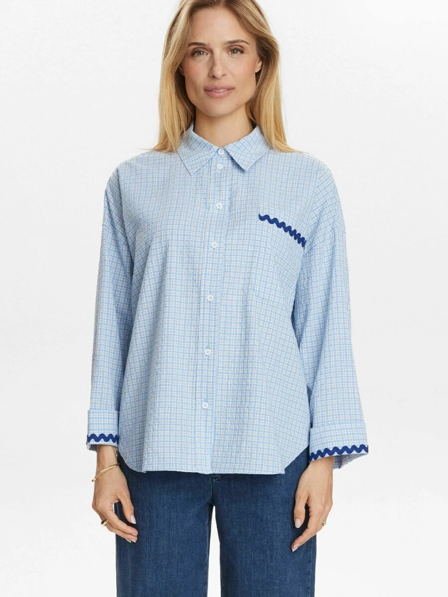 Блуза NÜMPH NUYAZMIN, синий
Блуза NÜMPH NUYAZMIN, синий