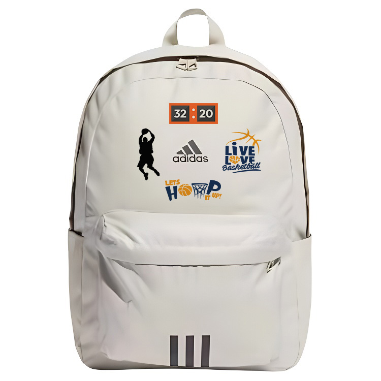 Adidas Тканевый рюкзак с принтом дракона унисекс светло-серый, Basketball Shot
Adidas Тканевый рюкзак с принтом дракона унисекс светло-серый, Basketball Shot