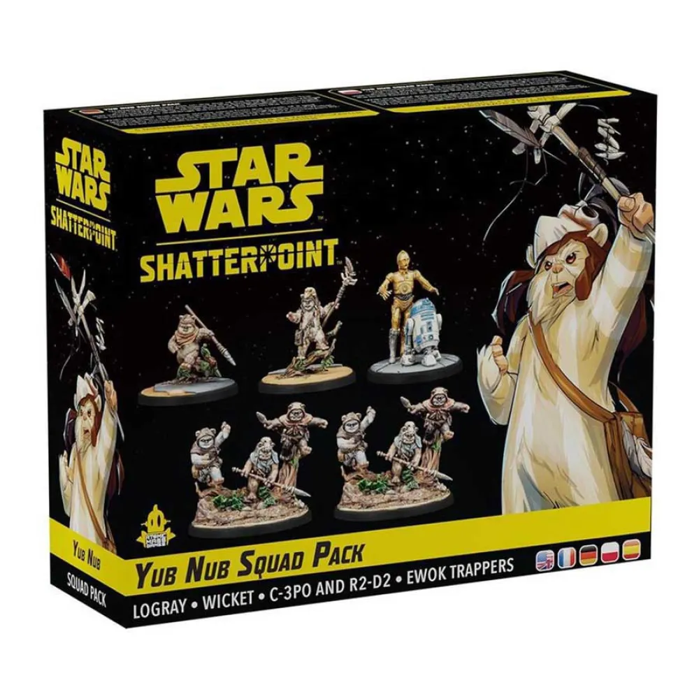 Детская настольная игра Asmodee Star Wars Shatterpoint Yub Nub Squad Pack, мультиколор
Детская настольная игра Asmodee Star Wars Shatterpoint Yub Nub Squad Pack, мультиколор