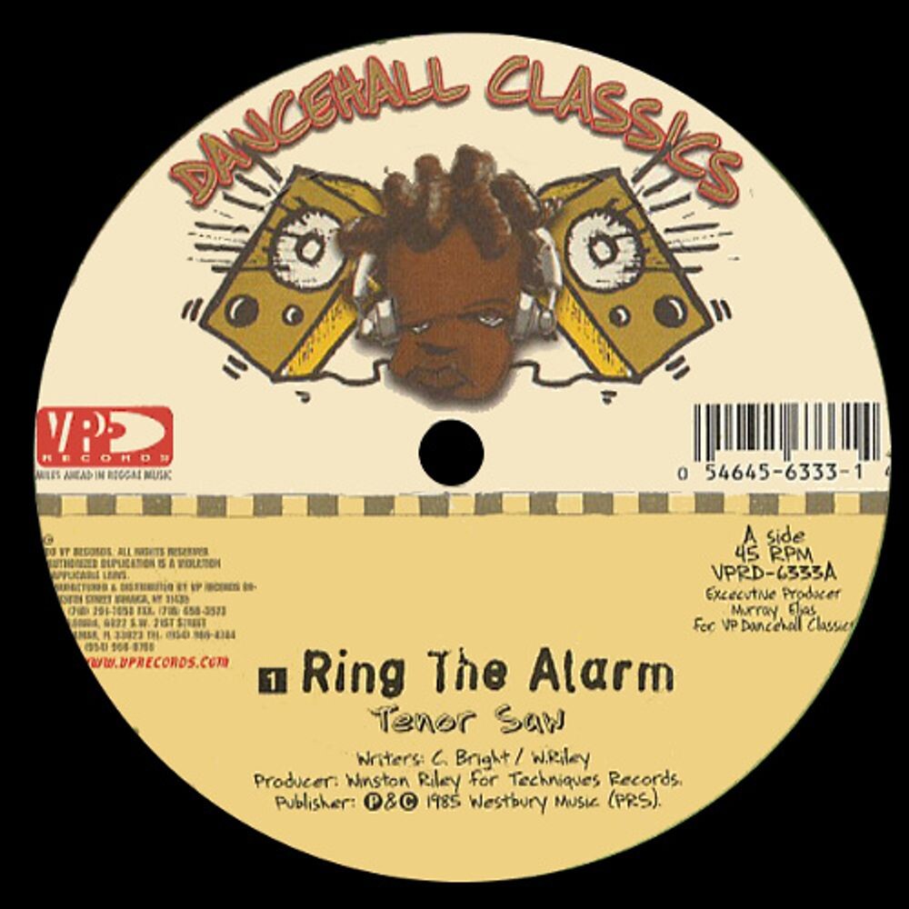 Виниловая пластинка LP Ring The Alarm (12") - Tenor Saw
Виниловая пластинка LP Ring The Alarm (12") - Tenor Saw
