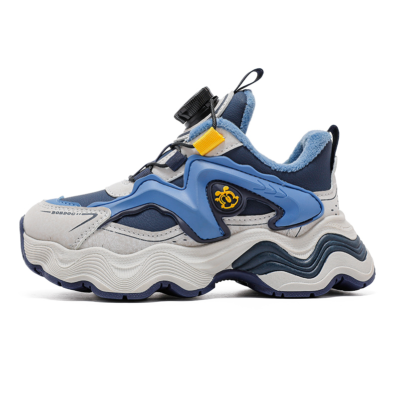 Термоустойчивые противоскользящие детские повседневные кроссовки Kids' BOBDOG, темно-синий/серый/белый
Термоустойчивые противоскользящие детские повседневные кроссовки Kids' BOBDOG, темно-синий/серый/белый