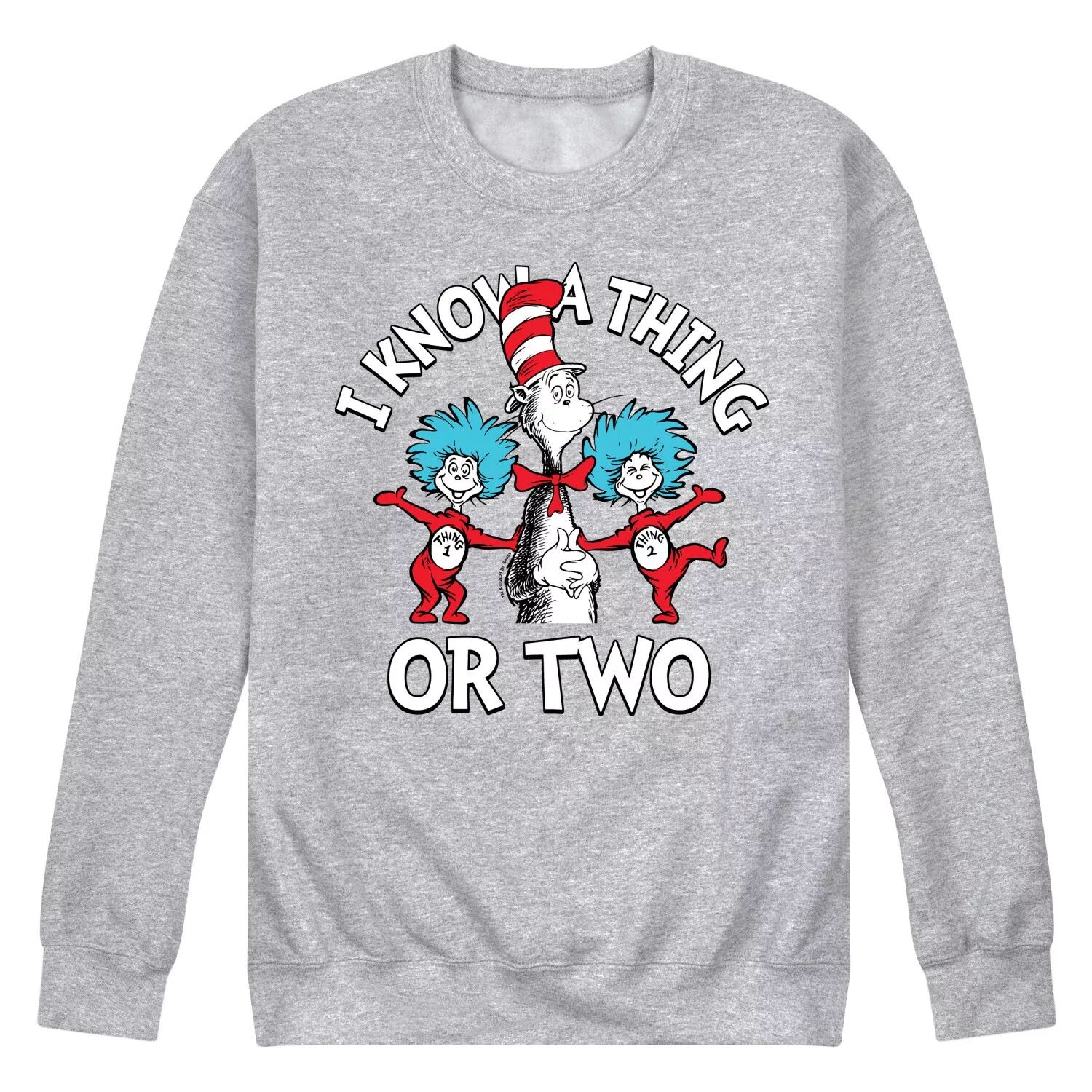 Мужской свитшот с рисунком Dr Seuss The Cat In The Hat I Know A Thing Or Two Licensed Character
Мужской свитшот с рисунком Dr Seuss The Cat In The Hat I Know A Thing Or Two Licensed Character