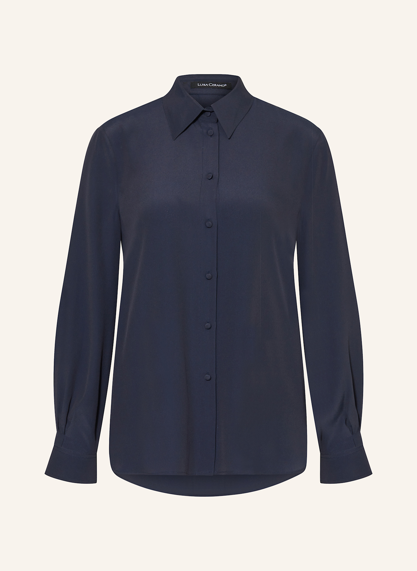 Блузка-Рубашка с шелком Luisa Cerano, синий
Блузка-Рубашка с шелком Luisa Cerano, синий
