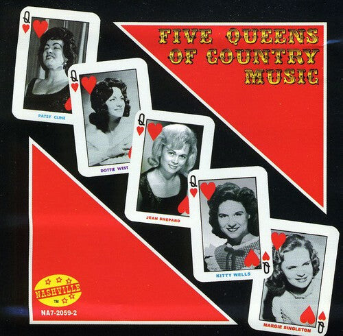CD диск Cline/West/Wells/Sh: Five Queens of Country Mus
CD диск Cline/West/Wells/Sh: Five Queens of Country Mus