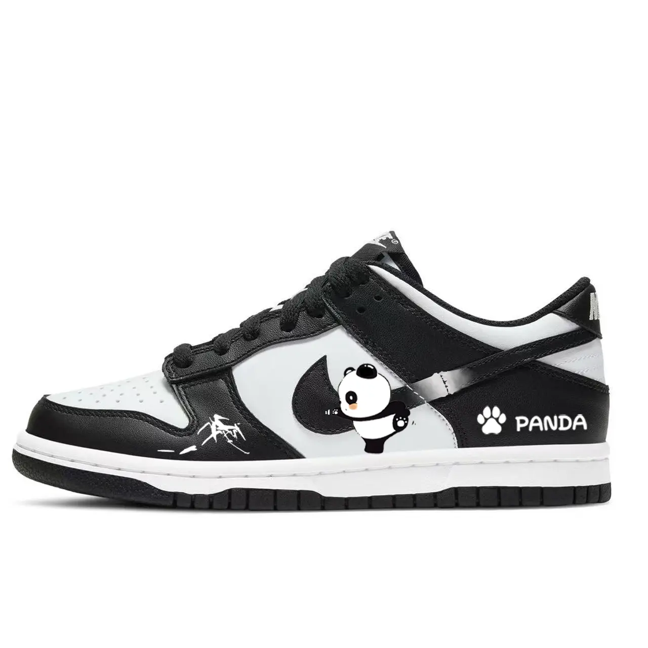 Непромокаемые устойчивые к истиранию низкие кроссовки для скейтбординга Dunk Unisex Nike, черный/белый
Непромокаемые устойчивые к истиранию низкие кроссовки для скейтбординга Dunk Unisex Nike, черный/белый