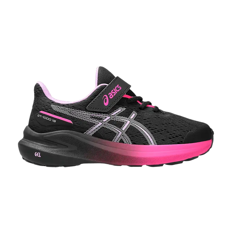 Кроссовки ASICS GT 1000 13 PS Black Lavender Glow, черный
Кроссовки ASICS GT 1000 13 PS Black Lavender Glow, черный
