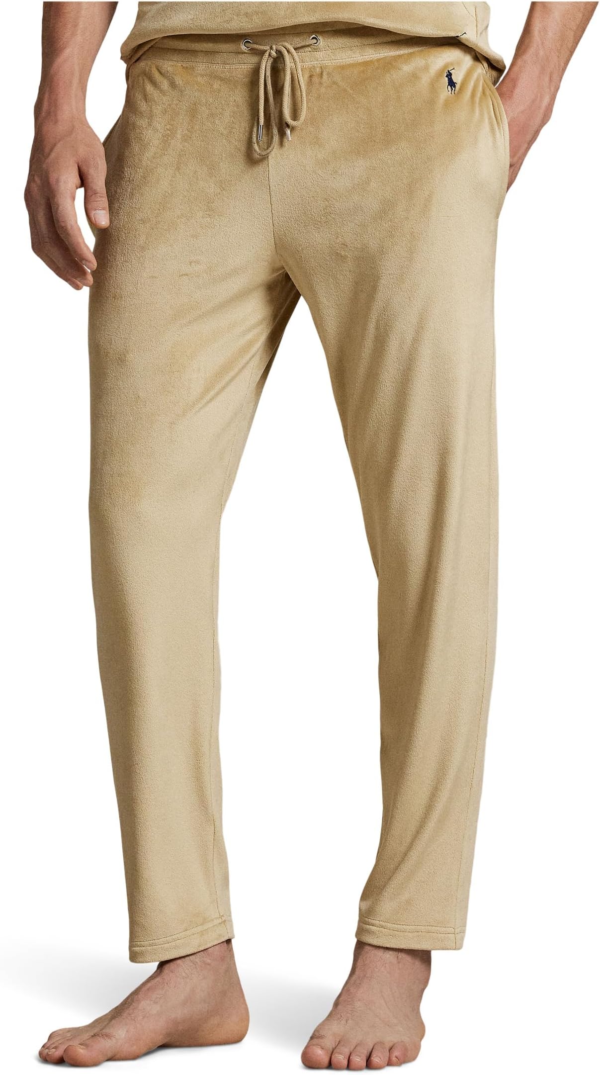 Мужские плюшевые велюровые облегающие пижамные брюки Polo Ralph Lauren, Classic Khaki 1
Мужские плюшевые велюровые облегающие пижамные брюки Polo Ralph Lauren, Classic Khaki 1