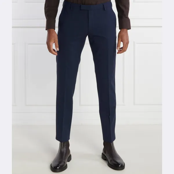 Шерстяные брюки узкого кроя Blayr Joop!, синий 
Шерстяные брюки узкого кроя Blayr Joop!, синий