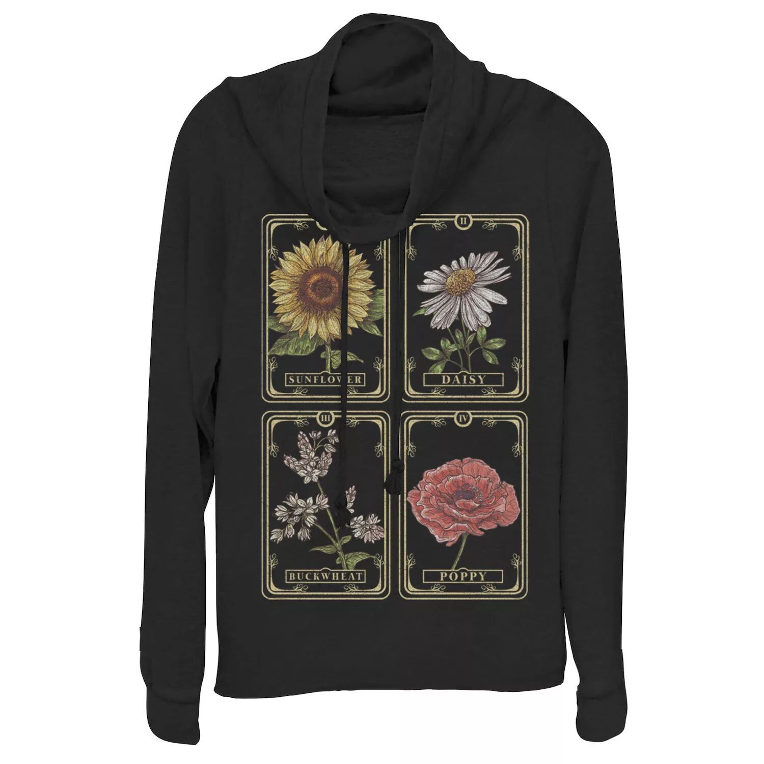 Пуловер с хомутом и игральными картами «Подсолнечник Таро» для юниоров
Пуловер с хомутом и игральными картами «Подсолнечник Таро» для юниоров