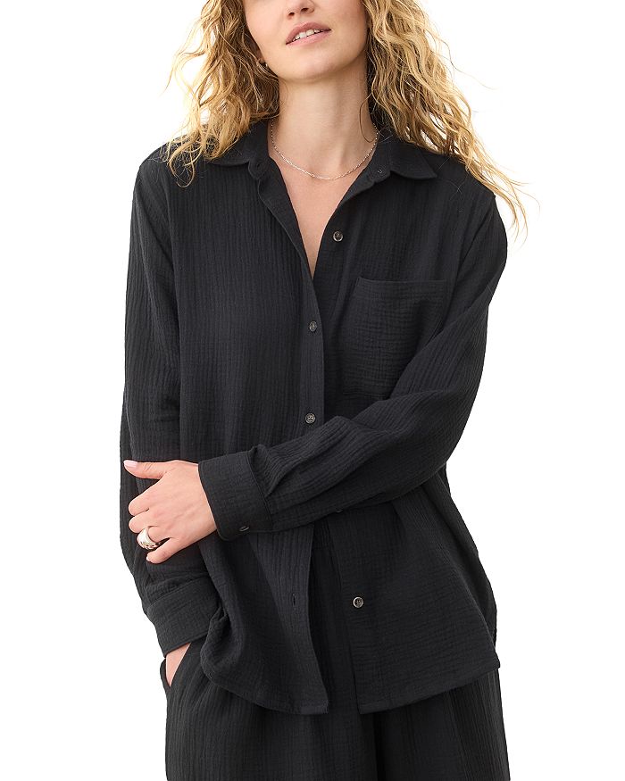 Двойная рубашка Jane Marine Layer, черный
Двойная рубашка Jane Marine Layer, черный