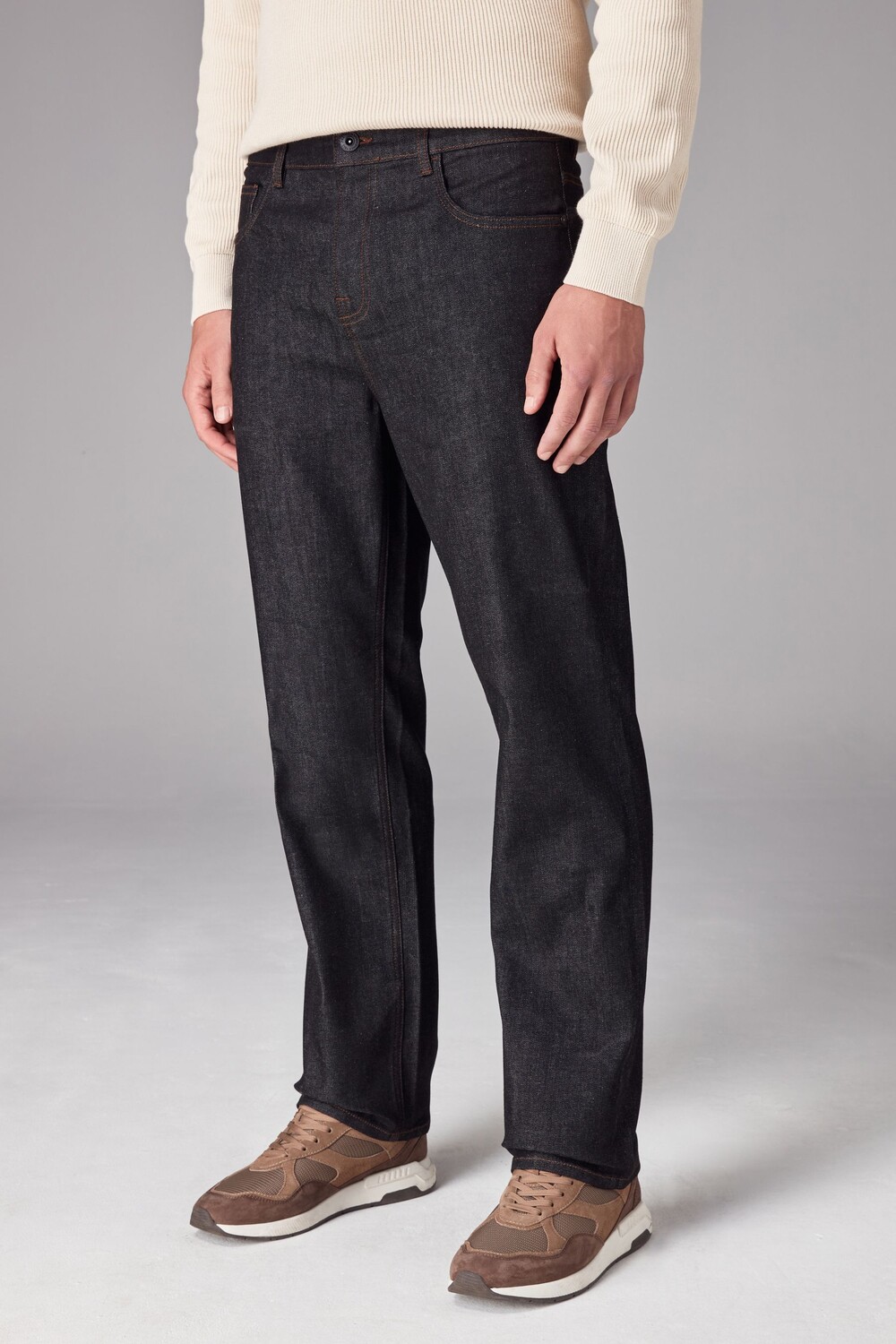 Классические эластичные джинсы Next, черный 
Классические эластичные джинсы Next, черный