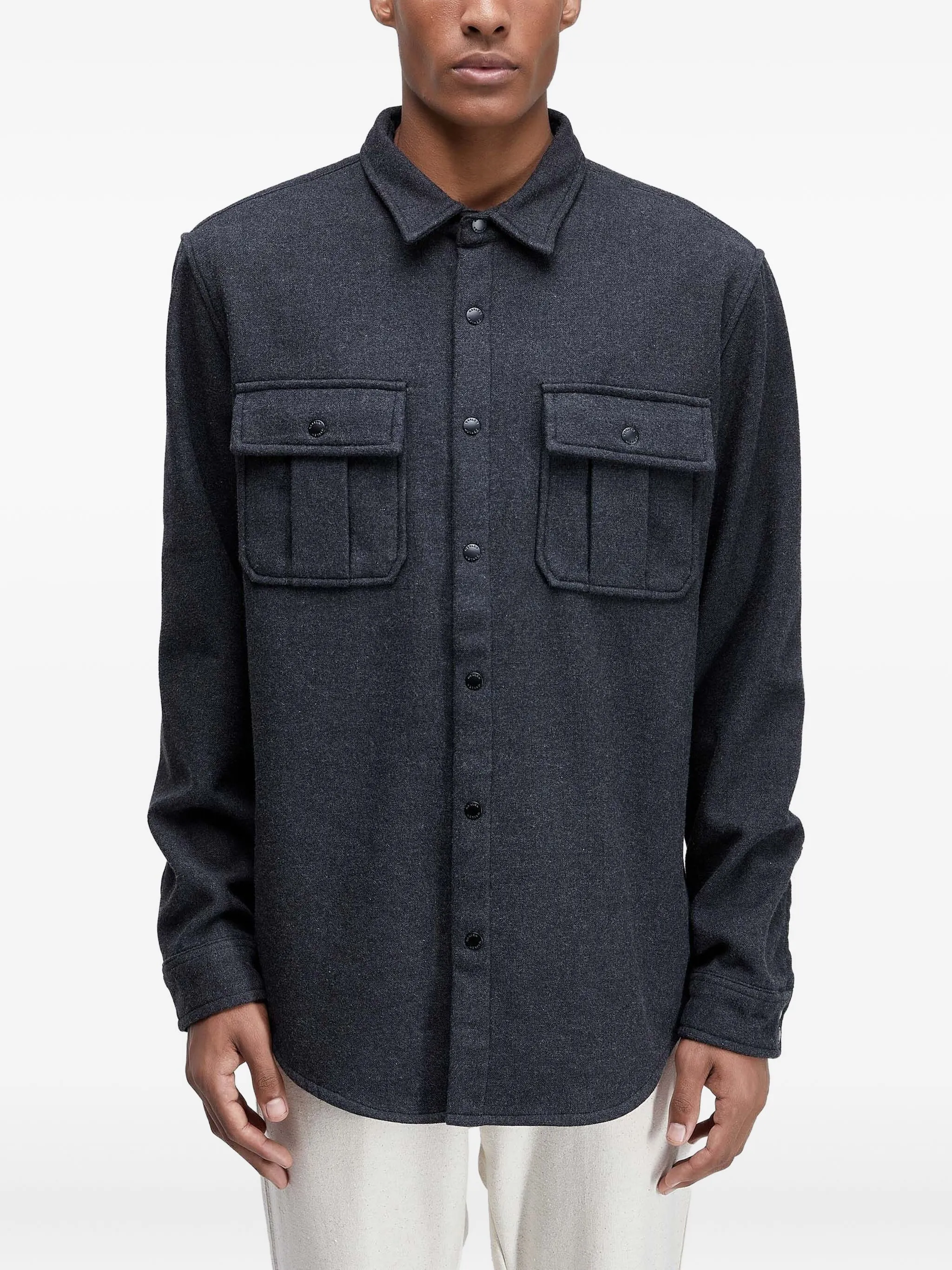 Рубашка с карманом на пуговицах Ulina Mescla Osklen, черный
Рубашка с карманом на пуговицах Ulina Mescla Osklen, черный