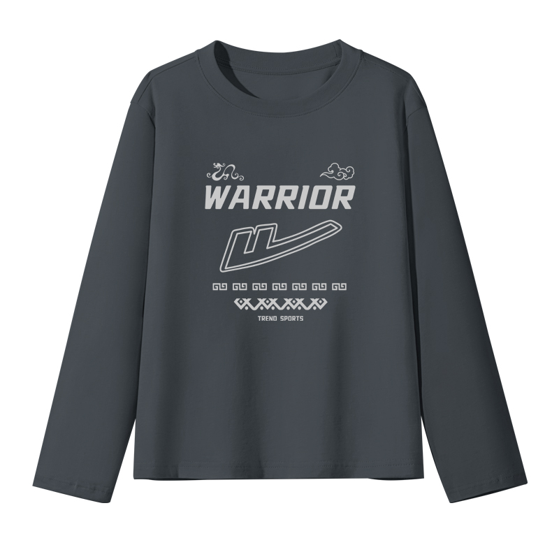 Футболка для детей Crew Neck Moderate WARRIOR, iron серый/h серый pattern
Футболка для детей Crew Neck Moderate WARRIOR, iron серый/h серый pattern
