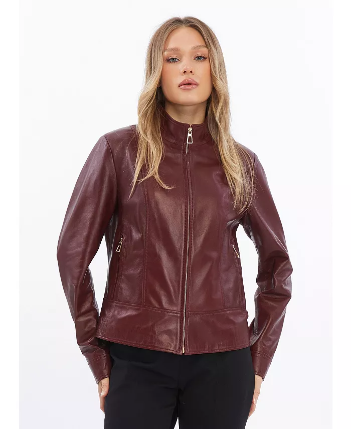 Женская кожаная куртка Furniq UK, красный
Женская кожаная куртка Furniq UK, красный