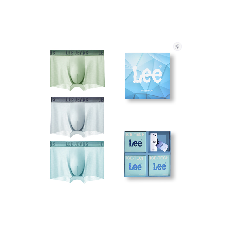 Lee Подарочный набор мужского белья 3 пары
Lee Подарочный набор мужского белья 3 пары