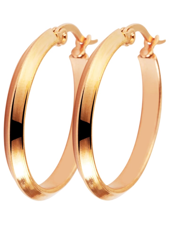 Adeliás Женские серьги - серьги-кольца из нержавеющей стали в золотом исполнении
Adeliás Женские серьги - серьги-кольца из нержавеющей стали в золотом исполнении