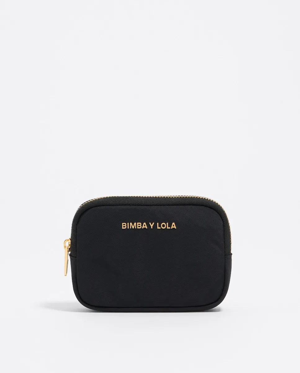 Женский кошелек из нейлона на молнии Bimba Y Lola, черный
Женский кошелек из нейлона на молнии Bimba Y Lola, черный