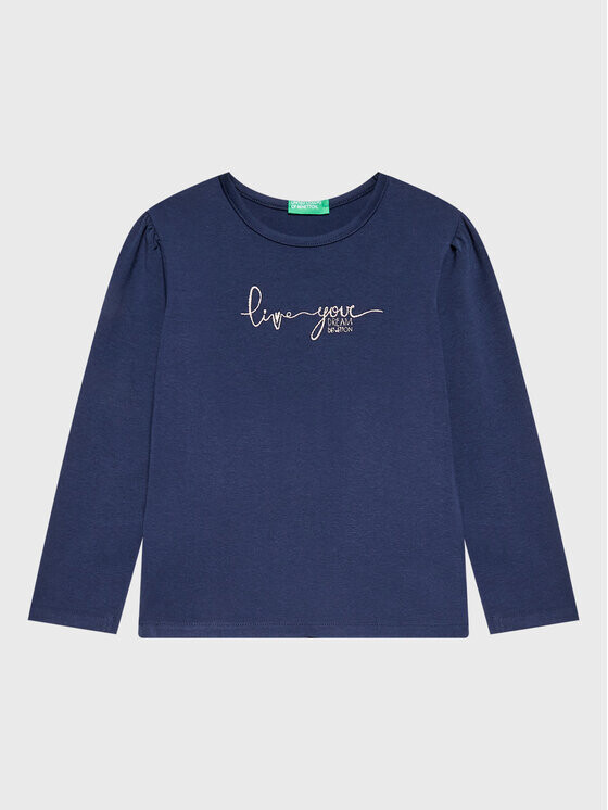 Блуза стандартного кроя United Colors Of Benetton, синий
Блуза стандартного кроя United Colors Of Benetton, синий