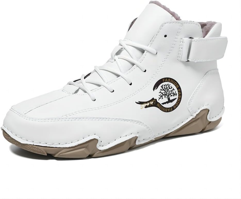 Мужские ультралегкие ботинки Asifn, утепленные флисом, водонепроницаемые кроссовки, модные для прогулок, противоскользящие, белый
Мужские ультралегкие ботинки Asifn, утепленные флисом, водонепроницаемые кроссовки, модные для прогулок, противоскользящие, белый