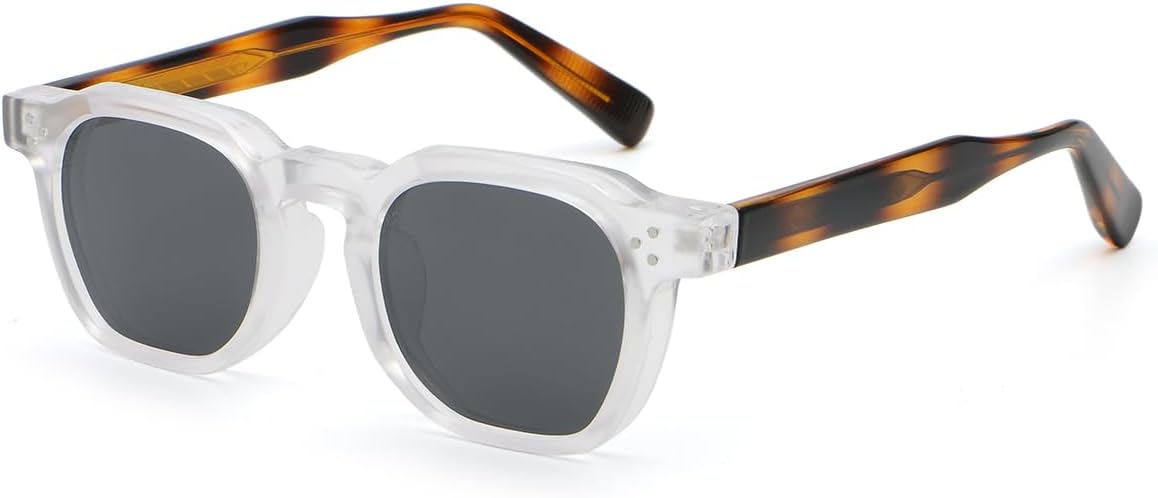 Поляризованные солнцезащитные очки, квадратные солнцезащитные очки для женщин и мужчин, многоугольные очки с ацетатными дужками, унисекс, очки с защитой от УФ-излучения UV400 weiyuchen, Clear Leopard Grey
Поляризованные солнцезащитные очки, квадратные солнцезащитные очки для женщин и мужчин, многоугольные очки с ацетатными дужками, унисекс, очки с защитой от УФ-излучения UV400 weiyuchen, Clear Leopard Grey