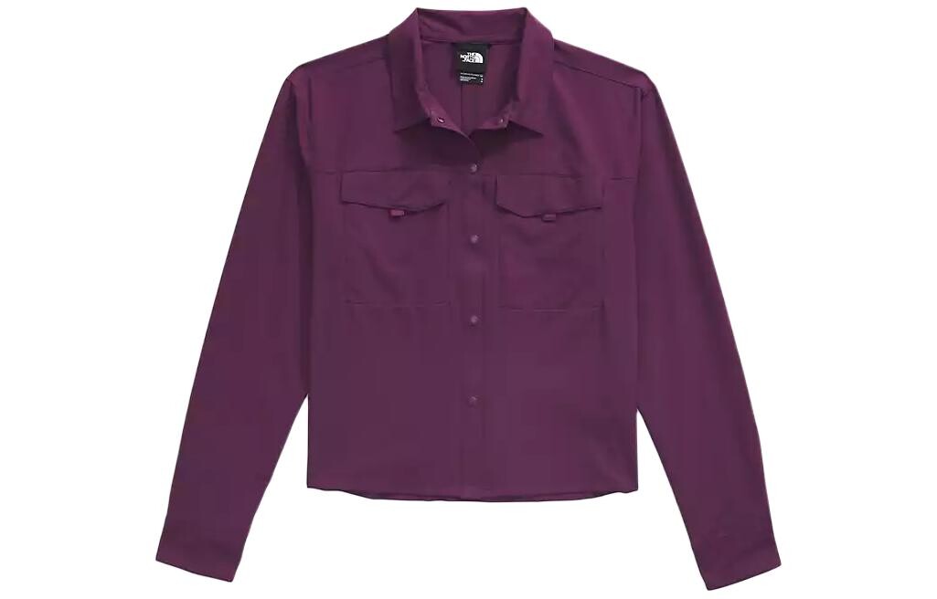 Рубашка женская черная карри фиолетовая The North Face
Рубашка женская черная карри фиолетовая The North Face
