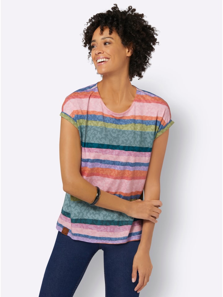 Полосатая рубашка из розового кварца и нефрита WITT WEIDEN
Полосатая рубашка из розового кварца и нефрита WITT WEIDEN