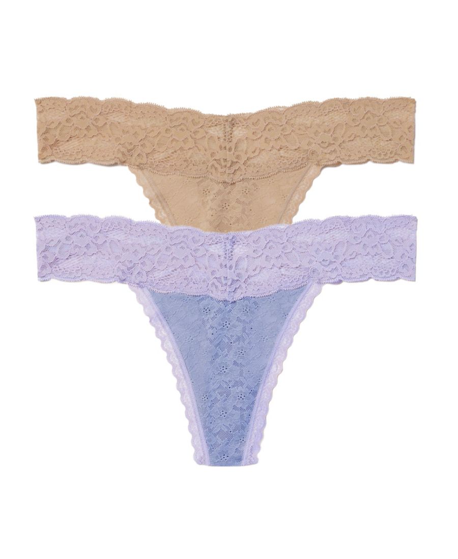 Женские трусики-стринги Goddess Lacey, комплект из 2 штук Skarlett Blue, Nylon/Ice Purple Blue Violet
Женские трусики-стринги Goddess Lacey, комплект из 2 штук Skarlett Blue, Nylon/Ice Purple Blue Violet