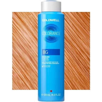 8G Golden Blonde Colorance Теплый блондин, банка 120 мл, Goldwell
8G Golden Blonde Colorance Теплый блондин, банка 120 мл, Goldwell