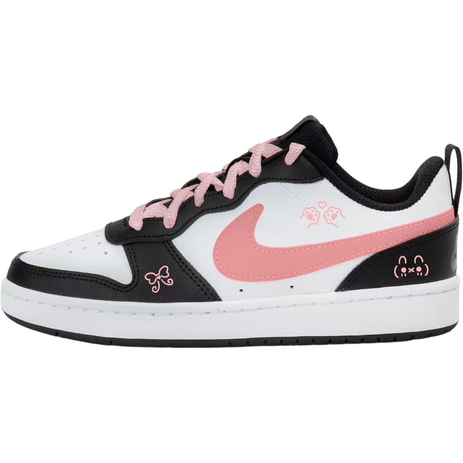 Nike Кроссовки для скейтбординга Court Borough Pink Rhyme Cute Low 2 Low top для детей белый черный розовый для подростков
Nike Кроссовки для скейтбординга Court Borough Pink Rhyme Cute Low 2 Low top для детей белый черный розовый для подростков