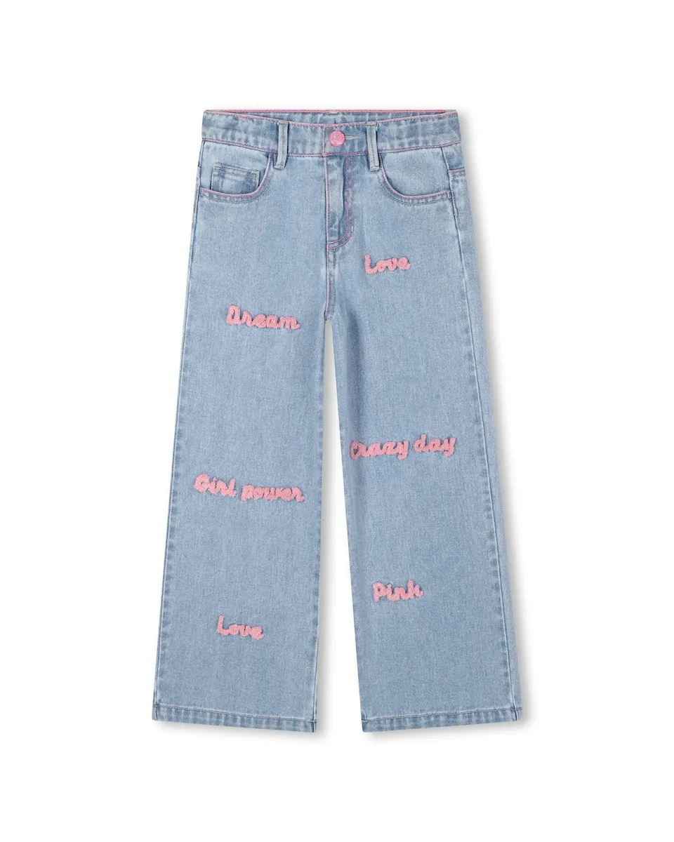 Джинсы для малыша Billieblush, светло-голубой
Джинсы для малыша Billieblush, светло-голубой