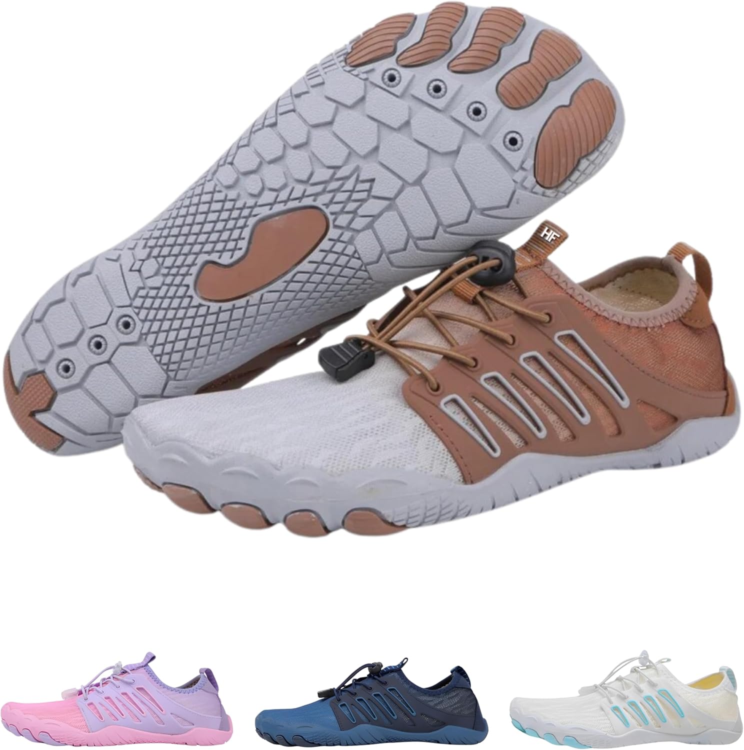 Кроссовки Colson Pro Barefoot для мужчин и женщин - легкие, нескользящие, быстросохнущие минималистичные кроссовки с широким носком, поддержкой свода стопы и гибкой тонкой подошвой для ходьбы, бега и занятий в спортзале Hike Footwear, коричневый
Кроссовки Colson Pro Barefoot для мужчин и женщин - легкие, нескользящие, быстросохнущие минималистичные кроссовки с широким носком, поддержкой свода стопы и гибкой тонкой подошвой для ходьбы, бега и занятий в спортзале Hike Footwear, коричневый