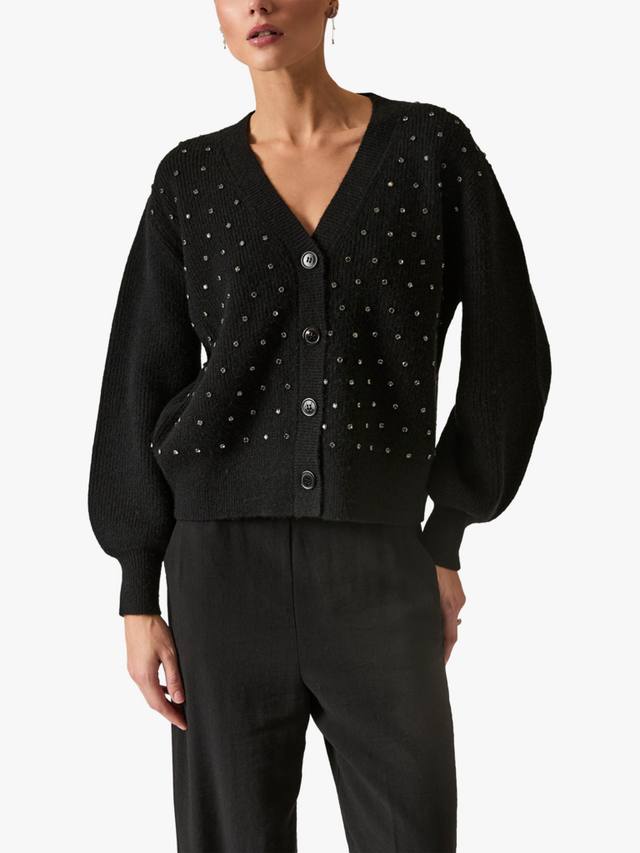 Кардиган с V-образным вырезом James Lakeland, Black
Кардиган с V-образным вырезом James Lakeland, Black