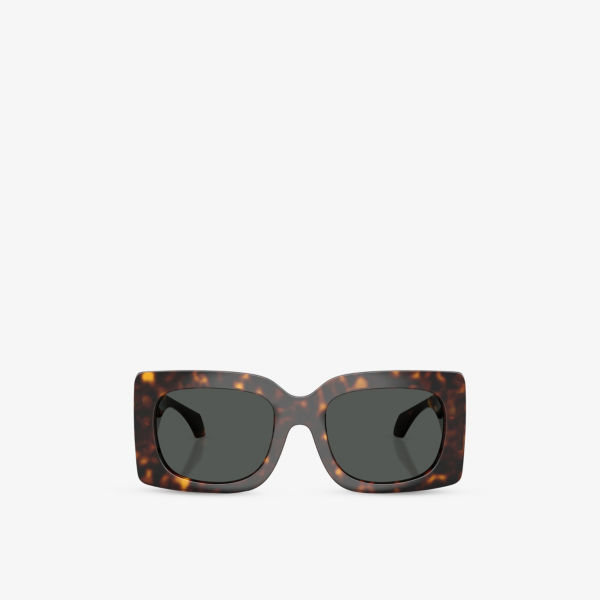 Солнцезащитные очки Versace из ацетата черепахового цвета квадратные, коричневый
Солнцезащитные очки Versace из ацетата черепахового цвета квадратные, коричневый