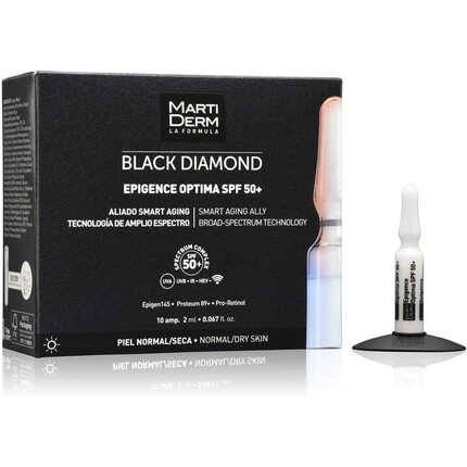 Черный бриллиант Epigence Optima Spf50 10 флаконов, Martiderm
Черный бриллиант Epigence Optima Spf50 10 флаконов, Martiderm