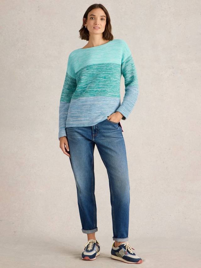 Джемпер из чистого органического хлопка jana twist White Stuff, синий/разноцветный
Джемпер из чистого органического хлопка jana twist White Stuff, синий/разноцветный