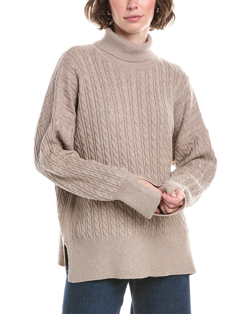 Великолепный свитер-водолазка Oakley из шерстяной смеси Splendid, бежевый
Великолепный свитер-водолазка Oakley из шерстяной смеси Splendid, бежевый