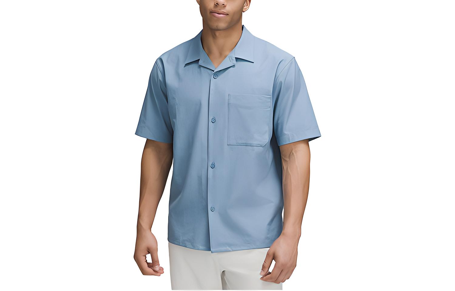 Lululemon Рубашка мужская Azure Blue/UTYB
Lululemon Рубашка мужская Azure Blue/UTYB