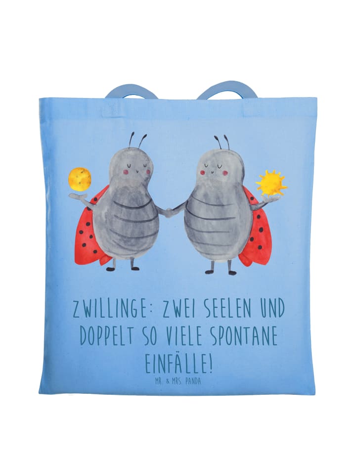 Сумка-шоппер "Приключения близнецов" с поговоркой небесно-голубого цвета Mr. & Mrs. Panda
Сумка-шоппер "Приключения близнецов" с поговоркой небесно-голубого цвета Mr. & Mrs. Panda