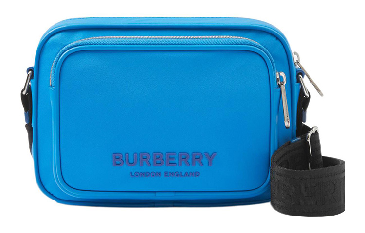 Кожаная наплечная сумка, через плечо мужская синяя Burberry 
Кожаная наплечная сумка, через плечо мужская синяя Burberry