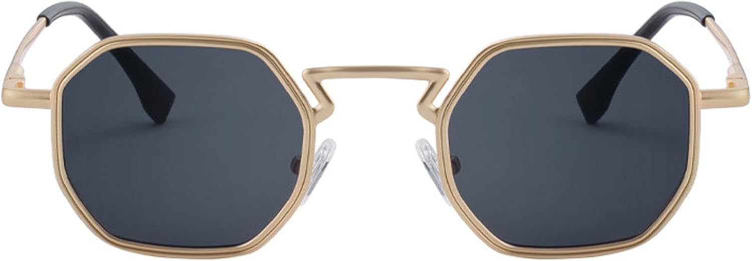 Солнцезащитные очки Willochra в стиле ретро с золотистой металлической оправой, панк-стиль, многоугольные и квадратные, для женщин и мужчин, модные, узкие, с градиентным переходом, защита от ультрафиолета UV400, C1
Солнцезащитные очки Willochra в стиле ретро с золотистой металлической оправой, панк-стиль, многоугольные и квадратные, для женщин и мужчин, модные, узкие, с градиентным переходом, защита от ультрафиолета UV400, C1