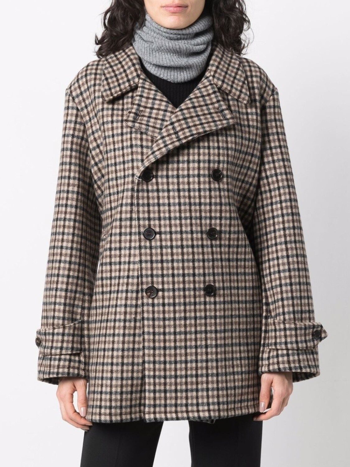 Barrie кашемировый снуд в рубчик, серый
Barrie кашемировый снуд в рубчик, серый