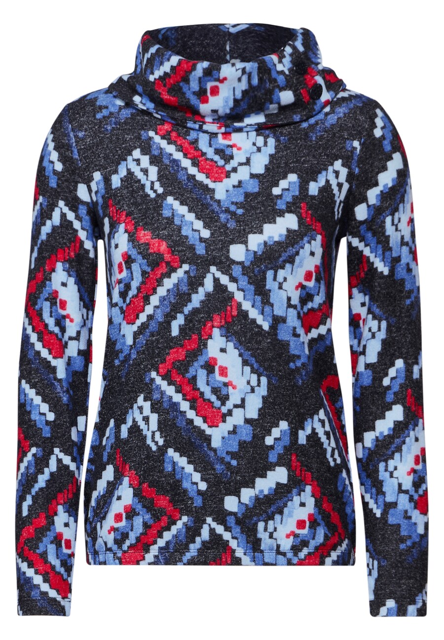 Рубашка CECIL, пятнистый синий
Рубашка CECIL, пятнистый синий